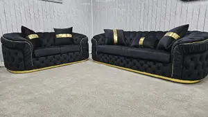 Ambassador 3+2 Seater In Plush Velvet