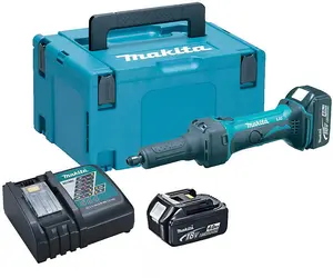 Makita DGD800RMJ 18v LXT Cordless Lithium Ion Die Grinder - 2 x 4.0ah + Makpac