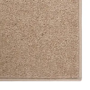 Rug Short Pile 120x170 cm Brown