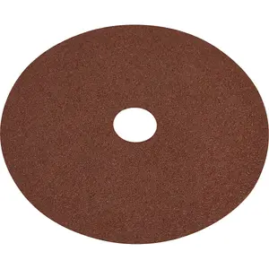 25 Pack 100mm Aluminium Oxide Sanding Discs - 40 Grit for Wood and Metal