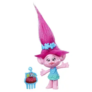 Trolls Poppy Collectable Figurine Pink/Blue (One Size)