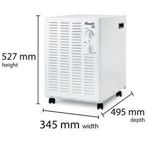 Wood's 13.5l/d Dehumidifier SW22-FW