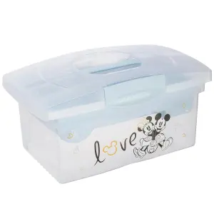 Keeeper Minnie Traveller Organising Storage Box with Lid Blue