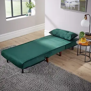 Home Source Morella Green Single Sofa Bed