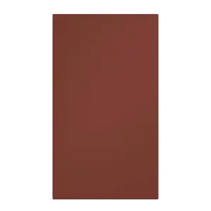 Premium Kitchens Ethos Matt red Modern Tall larder Cabinet door (W)600mm (H)1467mm (T)18mm