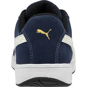 Puma Safety ICONIC Suede Navy Safety Trainer Size 11