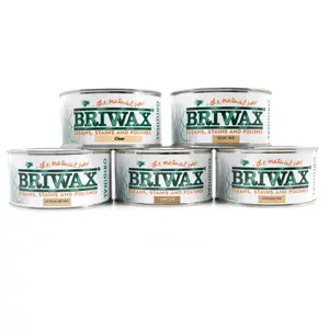 Briwax Original Antique Pine 200g - New Size for Smaller Jobs - The Natural Wax - Cleans, Stains and Polishes