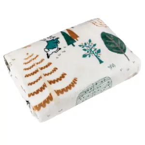 Peter Rabbit™ Scandi Woods Printed Fleece Throw