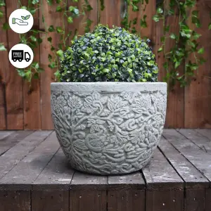 Small Regency Stone Flower Pot