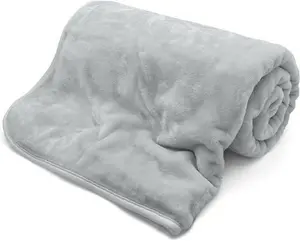 Lyle Weighted Throw Blanket Fairmont Park Colour: Silver, Size: 127cm W X 152cm L