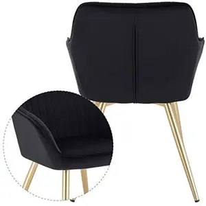 Pelham Upholstered Chair Black