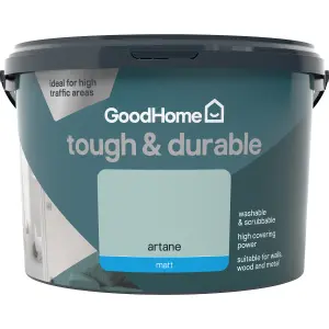 GoodHome Durable Artane Matt Emulsion paint, 2.5L