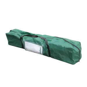 Green Pop up Square Gazebo tent (H) 2.6m (W) 3m (D) 3m