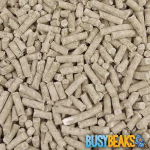 1L BusyBeaks Mealworm Suet Pellets - High Quality Feed Wild Garden Bird Food