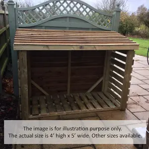 HEAVY DUTY LOGSTORE 4X5 (HEIGHT FT X WIDTH FT)