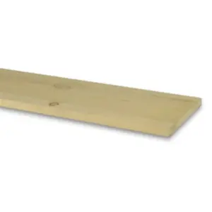 PACK OF 15 (Total 15 Units) - 25mm x 175mm (21mm x 170mm Finish) Planed All Round Softwood Timber - 1.2m Length