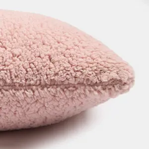 Long Bolster Pillow Teddy Fleece Body Neck Pregnancy Support Cushion