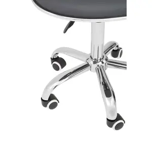 Maison by Premier Grey PU Home Office Chair