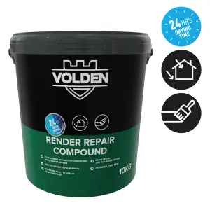 Volden Repair Render compound, 10kg Tub - Requires mixing before use