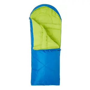 Mountain Warehouse Childrens/Kids Summit Mini Sleeping Bag Blue (One Size)