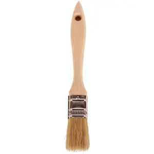 Paint Brush for a Smooth Finish Painting with Emulsion, Gloss, Satin Paints on Walls, Ceilings, Wood, Metal - 25 mm