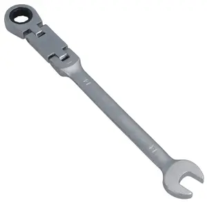 14mm Metric Double Jointed Flexi Ratchet Combination Spanner Wrench 72 Teeth