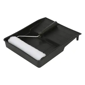 Blackspur Paint Roller & Tray Set - 9" (23cm) - White