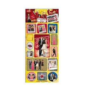 High School Musical 3 3D Stickers Multicoloured (One Size)