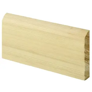 PACK OF 20 - Chamfered Pine Architrave - 19mm x 69mm x 2100mm