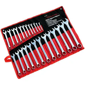 Combination Spanner Set - 25 Piece 6 - 32mm Polished Finish (Neilsen CT0441)