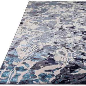 Abstract Modern Easy to clean Rug for Bed Room Living Room and Dining Room-120cm X 170cm