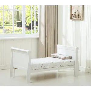 Bernhardt Cot Bed with Mattress White