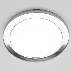 Litecraft Chrome Magnetic Bezel For 18W Darly Bathroom Flush Ceiling Light