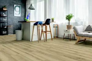 GoodHome Ledbury Wood planks Oak effect Laminate Flooring, 1.799m²