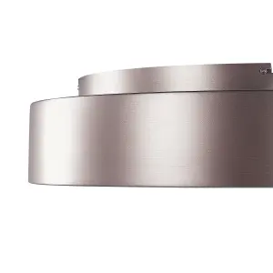 Metal LED Ceiling Lamp Light Brown DAWEI