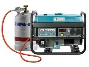 LPG/Petrol generator KS 3000G with a rated power of 2.6 kW