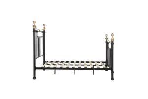 Birlea Bronte Double Bed Frame In Black