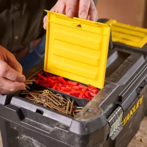 Stanley Black & yellow 19in Toolbox