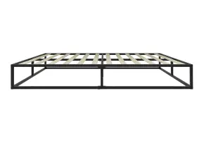 Birlea Soho Metal Platform Double Bed Black