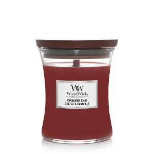 WoodWick Candle Cinnamon Chai Medium Hourglass