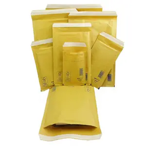 300 x Size 10 (350 x 470mm) Arofol Classic Gold Bubble Lined Envelopes Bags