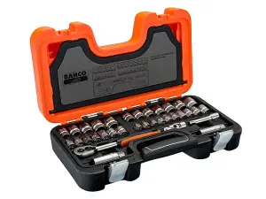 Bahco BAHS380 S380 Socket Set Of 38 Metric 3/8in Drive