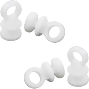 Curtain Rail Slider Hooks Rollers Curtain Track Glider Hook Integra Discrete Slim Glide Lubri Button Slides Hooks Pack of 40