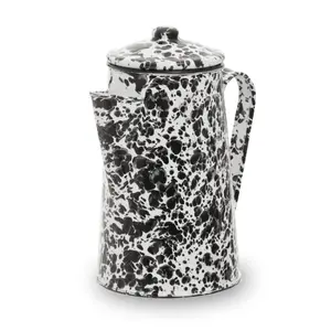 Maison by Premier Hygge Black And White Patterned Coffee Pot