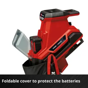 Einhell Cordless Garden Shredder 36V Power X-Change Mobile Shredding Without Cables REDAXXO 36/25 - Body Only