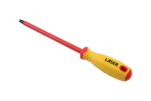 Laser Tools 7455 VDE 1000V Insulated Star/Torx Screwdriver T40 x 175mm