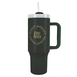 The Lord Of The Rings Elvish Inscription 1.1L Tumbler Green/Yellow (One Size)