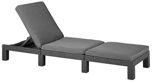 Keter Daytona Relax Sun Lounger - Anthracite