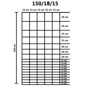 Berkfield Garden Fence Galvanised Steel 50x1.5 m Silver