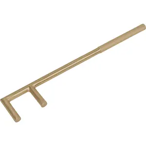 55 x 450mm Non-Sparking Valve Handle - Precision Cast - Beryllium Copper